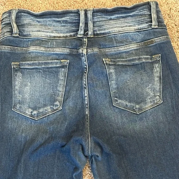 KanCan Dark Blue Flare Jeans Women’s Size 31 - Picture 7 of 9